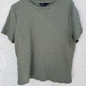 Olive‎ Textured Women's Top